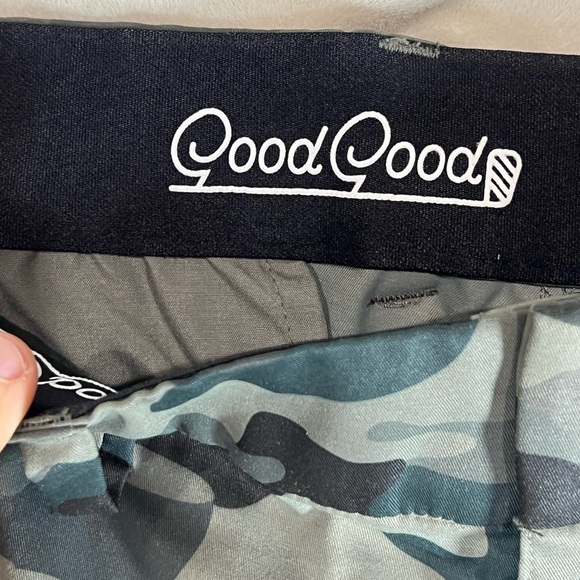 GoodGood 38W Camouflage Print Stretch Performance Golf Shorts - Picture 5 of 9